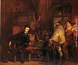 Richard Parkes Bonington Henri III and the English Ambassador painting